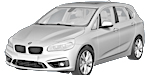 BMW F45 U2576 Fault Code